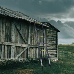 WOTTES Multifunktionale Aluminiumlegierungs Teleskopleiter Außenbereich Tragbare Einzelne Loft Garten Teleskopleiter 3.8 M -Leitern Verkaufsladen 55291379 3