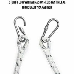 JN.SONGS Strickleiter, Feuerfeste Rettungsseilleiter Mit Karabinern NotRettungsleiter Sicherheitsleiter Für Fenster Und Balkon - 3M 8 JN.SONGS Strickleiter, Feuerfeste Rettungsseilleiter Mit Karabinern NotRettungsleiter Sicherheitsleiter Für Fenster Und Balkon - 3M -Leitern Verkaufsladen 55416757 4