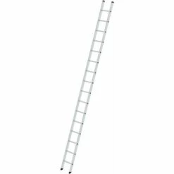 Günzburger Steigtechnik Sprossen-Anlegeleiter 350mm Breit Ohne Traverse 16 Sprossen