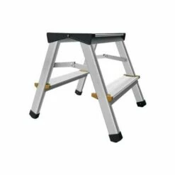 SONSTIGE Klapptritt Stufen 2 Plattform-H.390mm Alu.m.Anti-Rutsch-Riffelung
