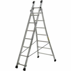 CENTAURE Mehrzweckleiter 2-teilig Mit Ausgestelltem Fuß - Lang 3.35m - 363207