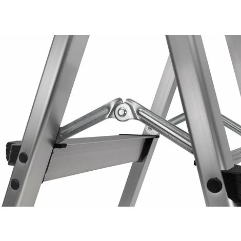 Craftfull Doppel-Klapptritt CF-131A Trittleiter Stufenstehleiter Alu Leiter (2 X 2 Stufen) 5 Craftfull Doppel-Klapptritt CF-131A Trittleiter Stufenstehleiter Alu Leiter (2 X 2 Stufen) – Bild 5