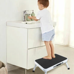 DAY PLUS Klappstufe Tritthocker Klappbar Camping Hocker Haushaltsstufe Bad Stufe Leiter -Leitern Verkaufsladen 59599442 3