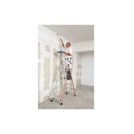 Hymer Stufenstehleiter Beidseitig, 2x5 Stufen 1 Hymer Stufenstehleiter Beidseitig, 2x5 Stufen