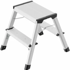 HAILO-WERK HAIGER Hailo Alu-Trittleiter D60 StandardLine 2x3 Stufen