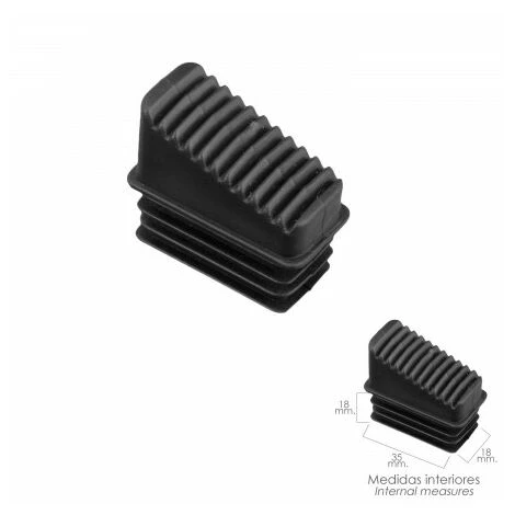 Contera Escaleras Aluminio Oryx Delantera De 3 A 6 Peldaños 1 Contera Escaleras Aluminio Oryx Delantera De 3 A 6 Peldaños