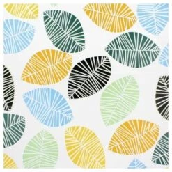 ORYX Mantel Hule Redondo Hojas Colores Impermeable Antimanchas Pvc Ø 140 Cm. Uso Interior Y Exterior -Leitern Verkaufsladen 63909226 3