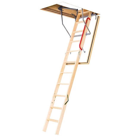 LEITER EXPERTEN - MATISERE Holz Bodentreppe Mit Brandschutz Mit Deckenöffnung 70x100cm - LWF60/70100-280 1 LEITER EXPERTEN - MATISERE Holz Bodentreppe Mit Brandschutz Mit Deckenöffnung 70x100cm - LWF60/70100-280