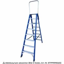 ASC GROUP ASC Pro-Line XD-Stufenstehleiter DT-10 Doppelseitig 10 Stufen Mit 4,53m Arbeitshöhe