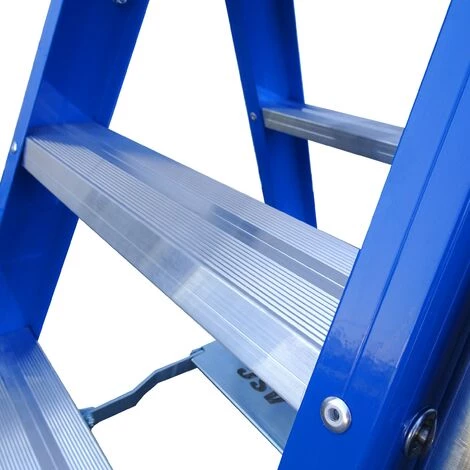 ASC GROUP ASC Pro-Line XD-Stufenstehleiter DT-10 Doppelseitig 10 Stufen Mit 4,53m Arbeitshöhe 2 ASC GROUP ASC Pro-Line XD-Stufenstehleiter DT-10 Doppelseitig 10 Stufen Mit 4,53m Arbeitshöhe – Bild 2