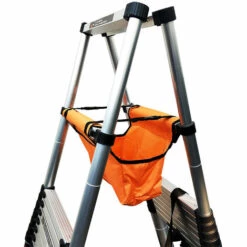 QERSTA Klappleiter Aus Aluminiumlegierung Spezialwerkzeugtasche Werkzeugtasche Tragbare Hängetasche Verdickte Oxford-Stofftasche Ohne Leiter