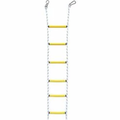 JN.SONGS Strickleiter Feuerfeste Rettungsleiter 3M Mit Karabinern Feuerleiter Schnellen Einsatz, Rettungsstrickleiter Für Fenster, Balkonflucht -Leitern Verkaufsladen 65862134 3