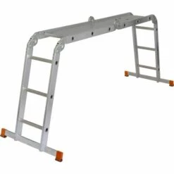 Krause Corda Sprossen-Gelenkleiter 4 X 3 Sprossen Mit Podest