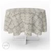 ORYX Mantel Hule Redondo Estampado Madera Impermeable Antimanchas Pvc Ø 140 Cm. Uso Interior Y Exterior