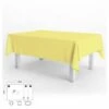 ORYX Mantel Hule Rectangular Rombos Amarillos Impermeable Antimanchas Pvc 140x250 Cm. Recortable Uso Interior Y Exterior
