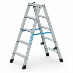 Zarges Gebördelte Doppelstufenleiter Nova B 2x5 Stufen