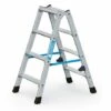 Zarges Gebördelte Doppelstufenleiter Nova B 2x4 Stufen