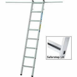 Zarges Regaleinhängeleiter Saferstep LH Mit 14 Stufen