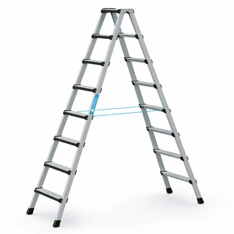 Zarges Comfortstep B Stehleiter Mit Gepolsterter Stufen-Vorderkante 2x7 Stufen 1 Zarges Comfortstep B Stehleiter Mit Gepolsterter Stufen-Vorderkante 2x7 Stufen