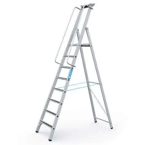 Zarges Gebördelte Stehleiter Meistertritt S Mit Großer Plattform Und Ablage 8 Stufen 1 Zarges Gebördelte Stehleiter Meistertritt S Mit Großer Plattform Und Ablage 8 Stufen