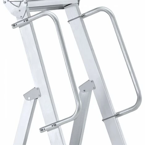 Zarges Gebördelte Stehleiter Meistertritt S Mit Großer Plattform Und Ablage 8 Stufen 2 Zarges Gebördelte Stehleiter Meistertritt S Mit Großer Plattform Und Ablage 8 Stufen – Bild 2