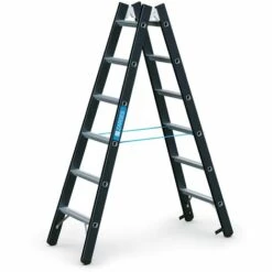 Zarges SL Doppelleiter Megastep B 2x6 Stufen