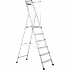 Zarges Plattformleiter ZAP Neo S Mit Klappbarem Handlauf 6 Stufen