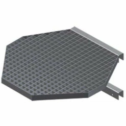 Zarges Umstiegsplattform 8-eckig Für Steigleiter Stahl Verzinkt