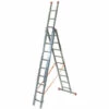 Facal Mehrzweckleiter 3-teilig GENIA S300 3x9 Sprossen