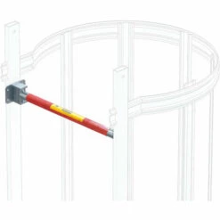Zarges Sicherungsschranke Einarmausführung Schwerkraftverschluß Stahl Verzinkt