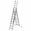 Facal Mehrzweckleiter SUPERPRIMA S600 3-teilig 8+9+9 Sprossen