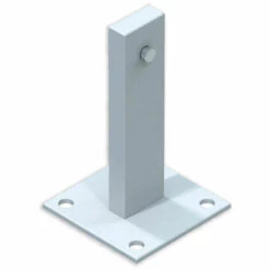 Zarges Fußplatte Stahl Verzinkt 120x120mm