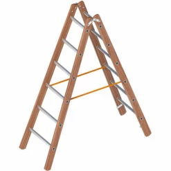 Layher 1028 Verbundstehleiter 2x6 Sprossen