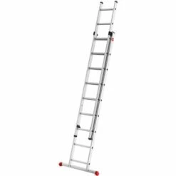Hailo S80 ProfiStep® Duo Schiebeleiter 2x9 Sprossen