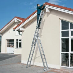 Zarges Skymaster DX Mehrzweckleiter 3x7 Sprossen -Leitern Verkaufsladen 8617168 3