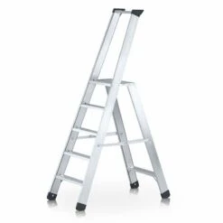 Zarges Stehleiter Seventec S Mit Sicherheitsplattform 5 Stufen