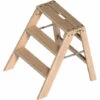 Layher 1055 Klappbarer Holzstufentritt 3 Stufen