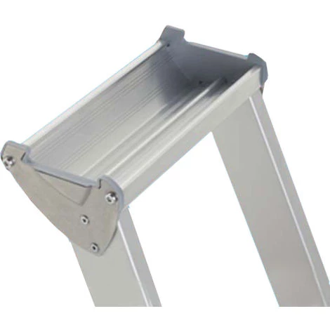 Zarges Gebördelte Stehleiter Saferstep S Eloxiert 10 Stufen 3 Zarges Gebördelte Stehleiter Saferstep S Eloxiert 10 Stufen – Bild 3