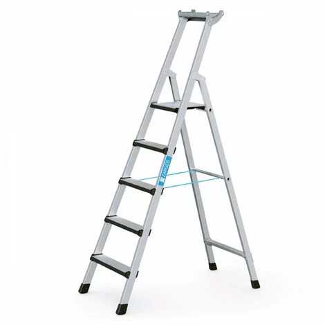 Zarges Comfortstep S Gebördelte Stehleiter Mit Gepolsterter Stufen-Vorderkante 5 Stufen 1 Zarges Comfortstep S Gebördelte Stehleiter Mit Gepolsterter Stufen-Vorderkante 5 Stufen