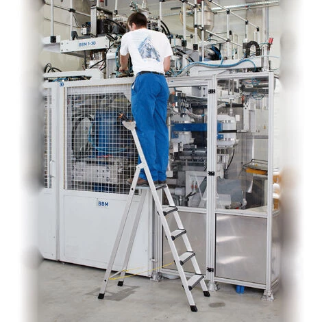 Zarges Comfortstep S Gebördelte Stehleiter Mit Gepolsterter Stufen-Vorderkante 10 Stufen 2 Zarges Comfortstep S Gebördelte Stehleiter Mit Gepolsterter Stufen-Vorderkante 10 Stufen – Bild 2