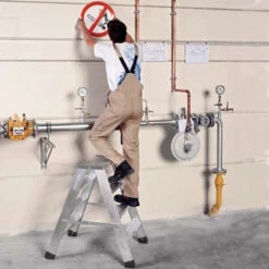 Zarges Arbeitspodest Seventec BP Klappbar 2x4 Stufen -Leitern Verkaufsladen 8617923 3