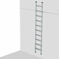 G&UUML;NZBURGER STEIGTECHNIK Günzburger Aluminium-Regalleiter Einhängbar 10 Stufen -Leitern Verkaufsladen 8617995 3