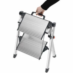 Hailo MK80 Mini Comfort Klapptritt 2 Stufen 8 Hailo MK80 Mini Comfort Klapptritt 2 Stufen -Leitern Verkaufsladen 8618928 4