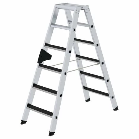 GÜNZBURGER STEIGTECHNIK Günzburger Stehleiter Beidseitig Begehbar Mit Clip-step R13 2x6 Stufen 1 GÜNZBURGER STEIGTECHNIK Günzburger Stehleiter Beidseitig Begehbar Mit Clip-step R13 2x6 Stufen