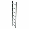 Zarges Schachtleiter 300mm Lichte Breite Edelstahl, 9 Sprossen