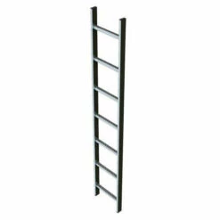 Zarges Schachtleiter 400mm Lichte Breite Edelstahl, 5 Sprossen