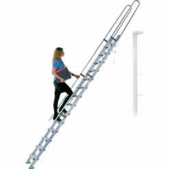 Facal S15/22 Regaleinhängeleiter Ohne Traverse Aluminium S600 7 Stufen