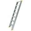 LEITER EXPERTEN - MATISERE Aluminium Stufenleiter 6 Stufen, Stufentiefe 8,5cm, Höhe 1,31m, Gesamtbreite 45cm, Stufenbeite 40cm - 9906