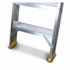 LEITER EXPERTEN - MATISERE Aluminium Stufenleiter 6 Stufen, Stufentiefe 8,5cm, Höhe 1,31m, Gesamtbreite 45cm, Stufenbeite 40cm - 9906 -Leitern Verkaufsladen 9752033 4