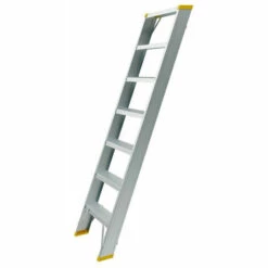 LEITER EXPERTEN - MATISERE Aluminium Stufenleiter 10 Stufen, Stufentiefe 8,5cm, Höhe 2,16m, Gesamtbreite 45cm, Stufenbeite 40cm - 9910